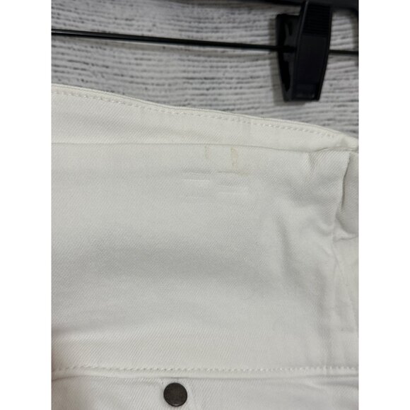 NWT Spanx White Cropped Denim Leggings Size M - Picture 5 of 5